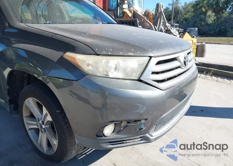 2011 Toyota Highlander Limited V6 from USA, damaged, VIN 5TDYK3EH2BS038603